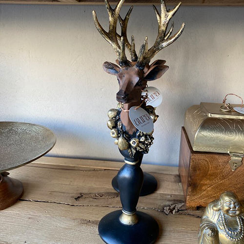 Meyve Kolyeli Geyik Gold Kahve